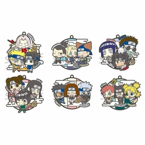 Multiple Accessories MEGAHOUSE RUBBER MASCOT BUDDYCOLLE NARUTO three-man cell!