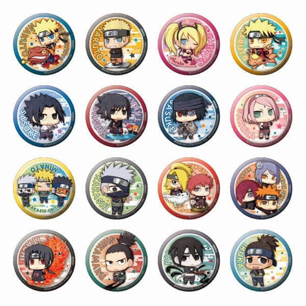 stress relief METAL BADGE COLLECTION Naruto New Era (repeat)