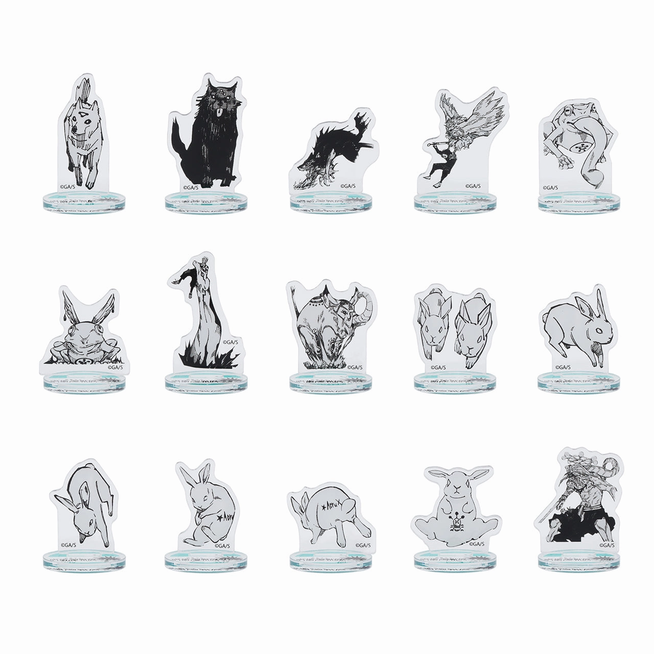 Vinyl Art Memory Keepsake Mini Acrylic Stand Aleatoire Ver.B Jujutsu Kaisen Exhibition 1 Pcs Random