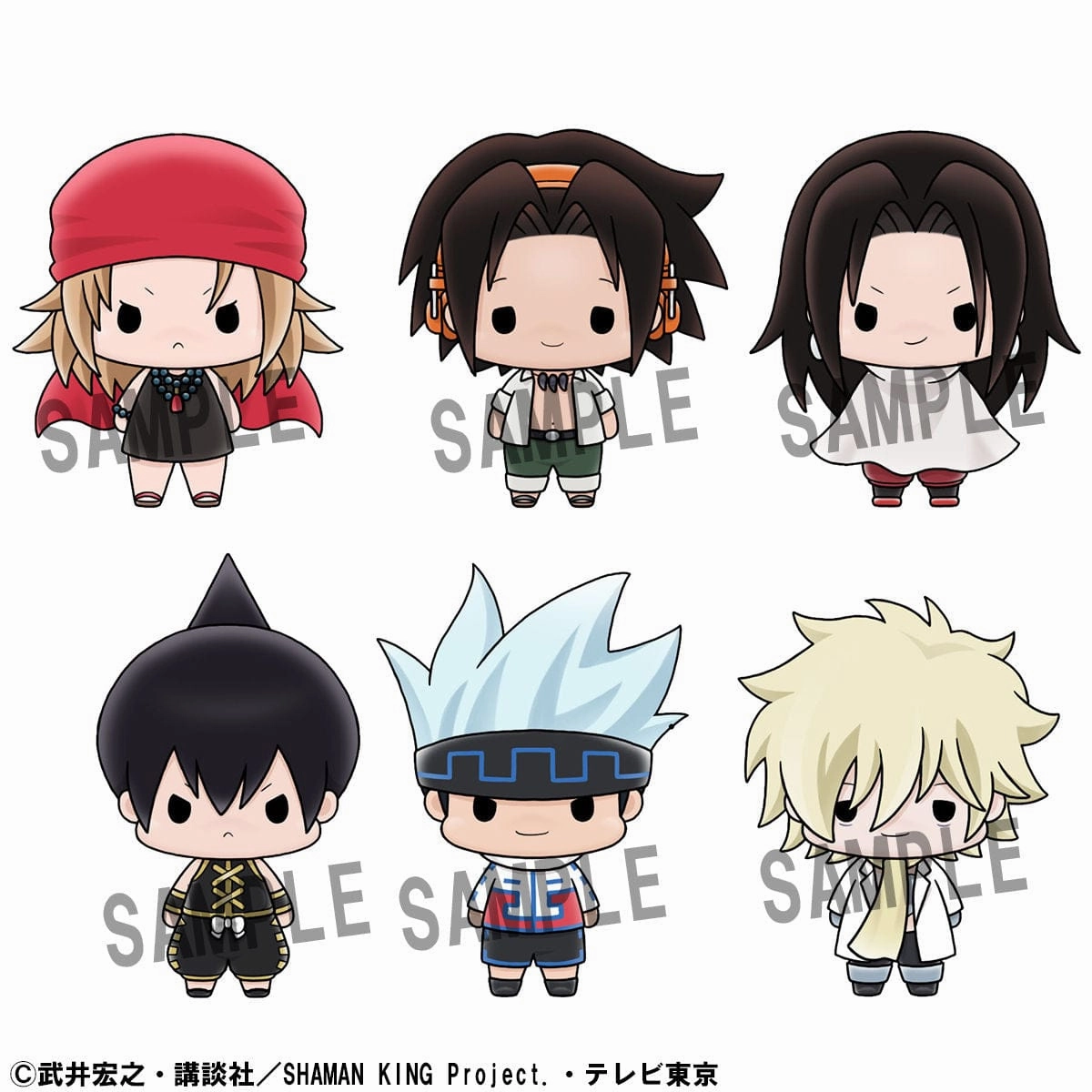 Gaming Collectible Designer Goods CHOKORIN MASCOT SERIES SHAMAN KING