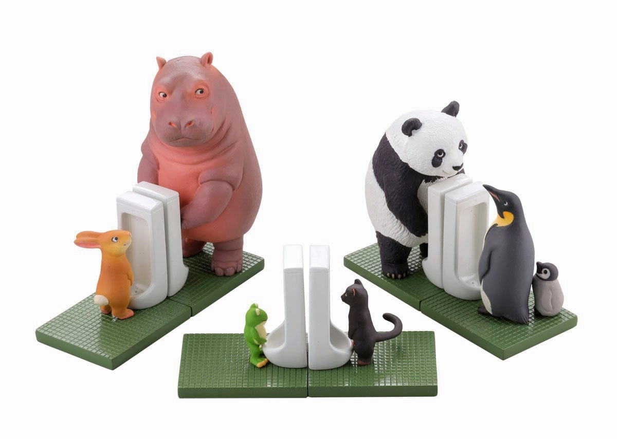 Child Safe miniQ Sato Kunio's Animals Bathroom in Groups 2