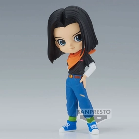 Train Model Anime Series DRAGON BALL Z Q POSKET -ANDROID 17 - A