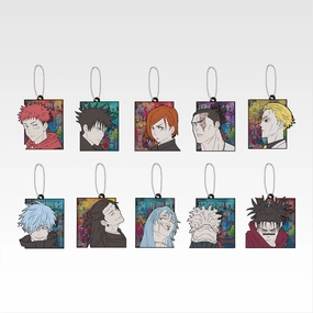 Customizable Toy Movie Unit Ichiban Kuji Jujutsu Kaisen Shibuya Incident 4 - H Prize Rubber Charm Complete Set of 10 Types