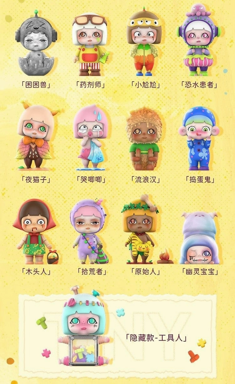 MOETCH X TINY Secret Town Manga Figure Acrylic Stand