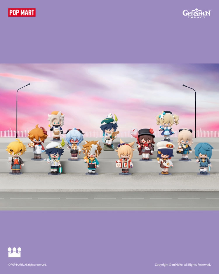 Battle Hero Genshin Impact Dress-Up Dreams Themed Chibi Series Figures