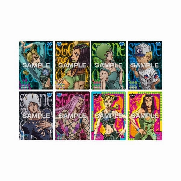 JoJo's Bizarre Adventure Stone Ocean Clear Card Collection Gum (Normal Ver.) Archival Quality Award winning