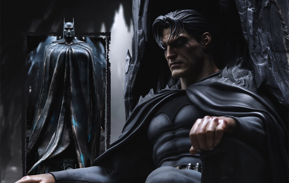 Batman Identity - Batman & Bruce Wayne Legacy Replica 1/4 Bird Sculpture Instagram Worthy