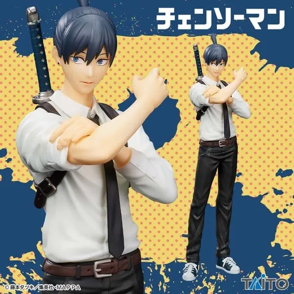 Plastic Statue Chainsaw man Aki Hayakawa Figure