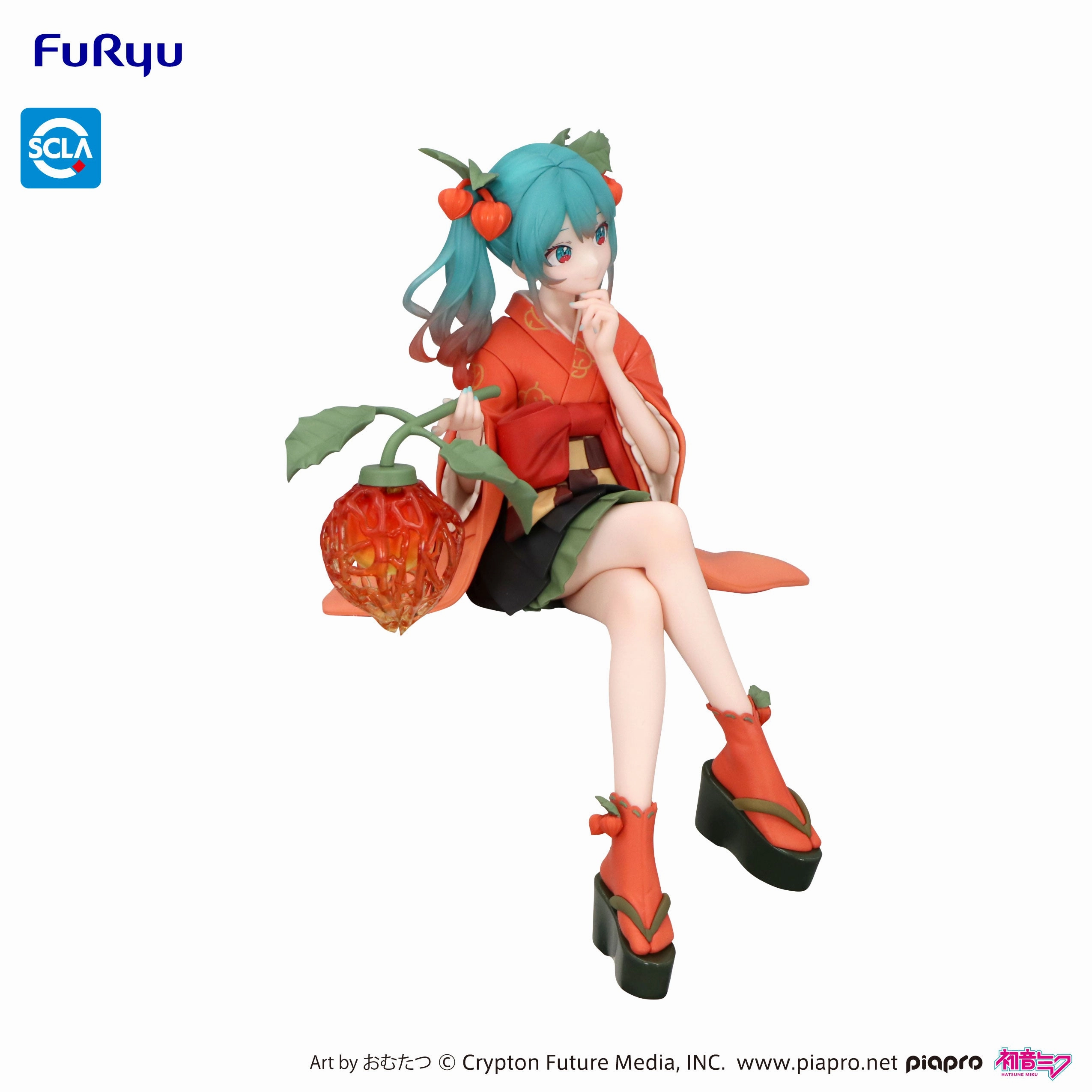 Unicorn Statue Character Vocal Series 01: Hatsune Miku Noodle Stopper Figure Flower Fairy Winter Cherry