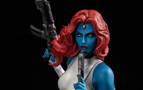 Superhero Collectible Limited Run Mystique 1/4 Scale Premium Statue Marvel