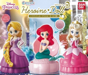 Detailed Statue CP0457L - Disney Princess CapChara Heroin Doll - Rapunzel, Ariel, Princess Aurora - Complete Set