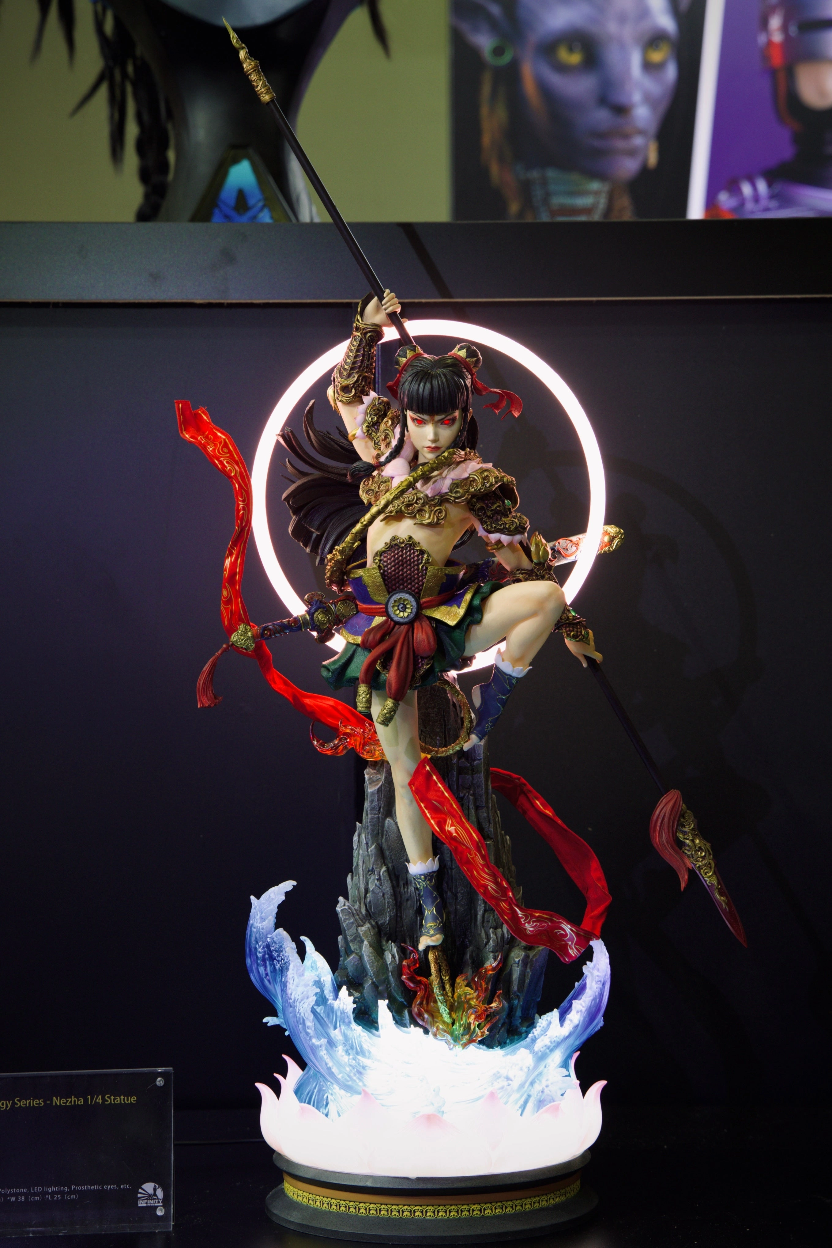 Mythology Series - Nezha's Lotus Rebirth 1/4 Scale Statue Vintage Theme