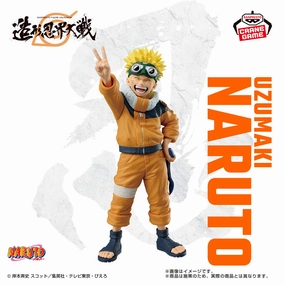 Vinyl Statue High End NARUTO BANPRESTO FIGURE COLOSSEUM Sculpted Ninja World War Uzumaki Naruto