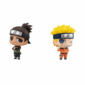Licensed Product Movie Toy Naruto ChimiMega Buddy Series Iruka Umino & Naruto Uzumaki Set