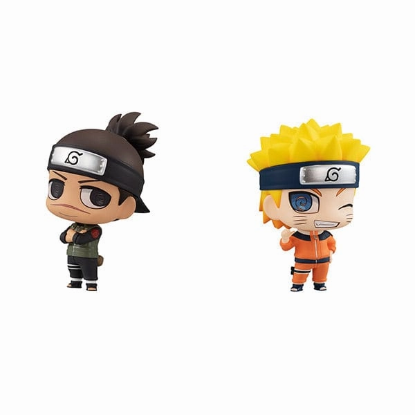 Licensed Product Movie Toy Naruto ChimiMega Buddy Series Iruka Umino & Naruto Uzumaki Set