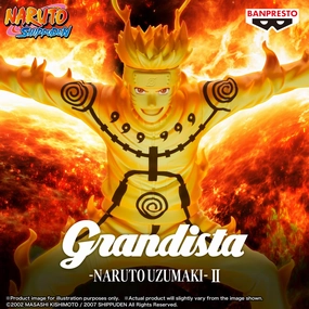 Naruto Shippuden Grandista - Naruto Uzumaki II Superhero Display Garden Ornament