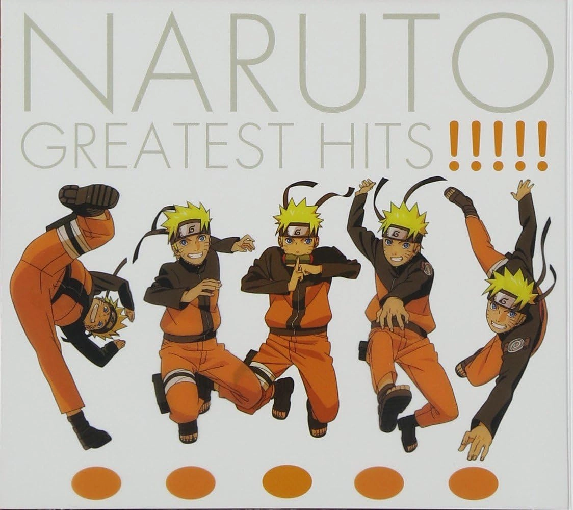 Action Creation Streaming Decor Naruto, The Greatest Hits, Audio CD, With DVD