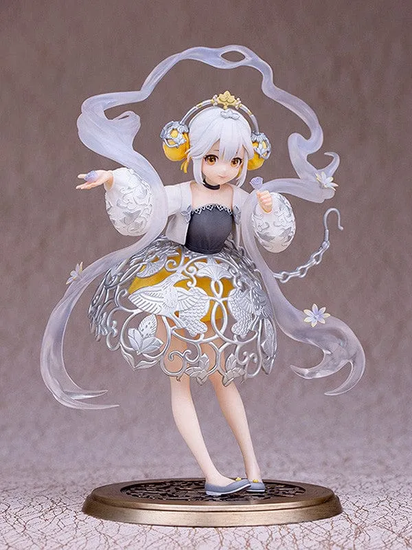 PVC Creation National Treasure - Silver Sachet with Grape Flower and Bird Pattern - 1/7th Scale Figure