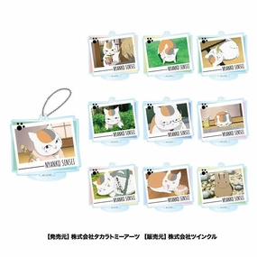Anniversary Present Natsume's Book of Friends Acrylic Stand Key Chain Scene Photo