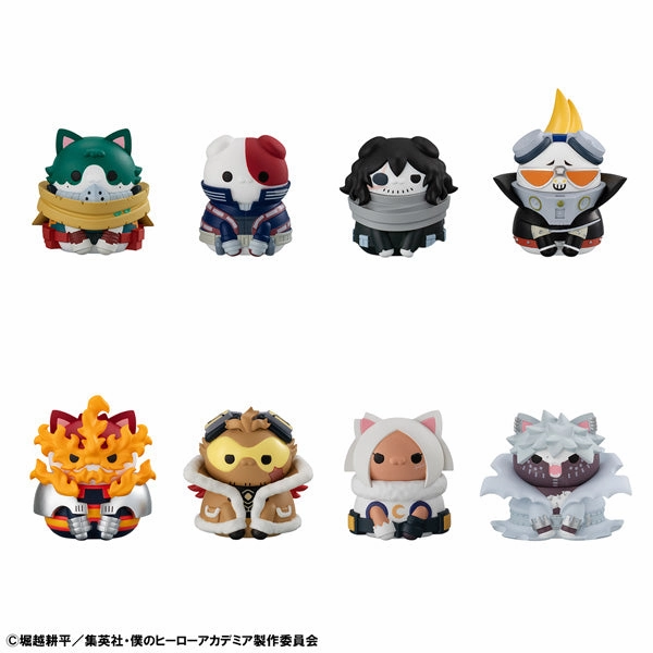 Limited Statue MEGA CAT PROJECT My Hero Academia Heroaca Cats NO.01 (SET of 8pcs)