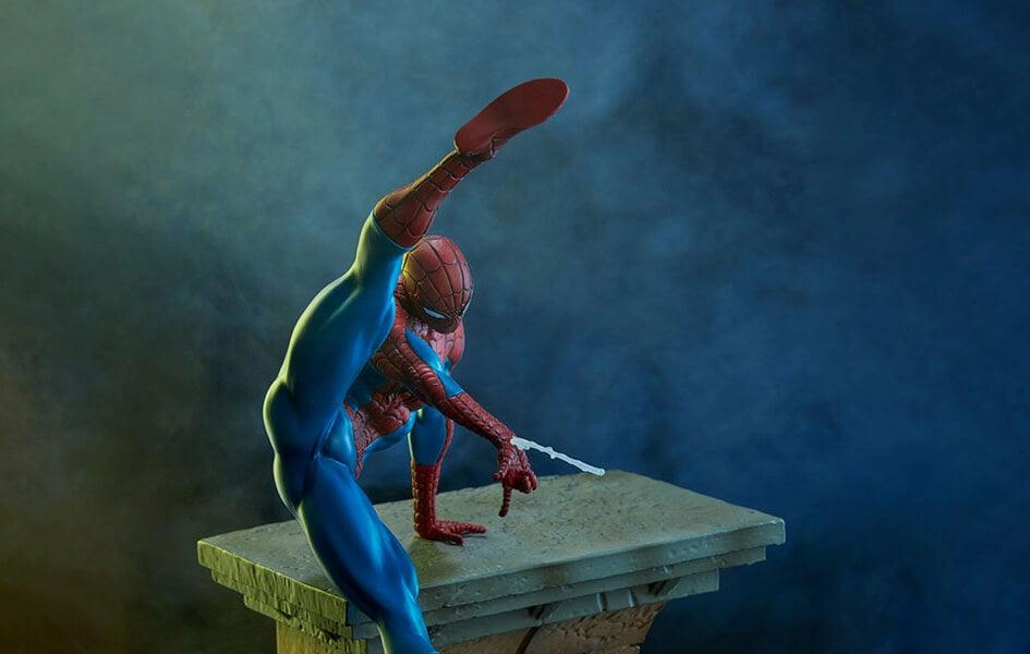 Marvel Battle Diorama Series Spider-Man 1/10 Scale Statue by Iron Studios Gaming Showcase