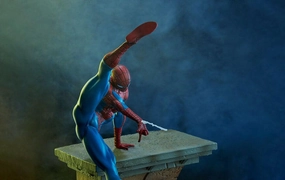 Marvel Battle Diorama Series Spider-Man 1/10 Scale Statue by Iron Studios Gaming Showcase