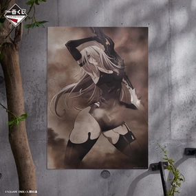 NieR ICHIBAN KUJI - NieR:Automata Ver1.1a - E PRIZE - Illustration Board YoRHa A2 Custom Arrangement Dynamic Pose