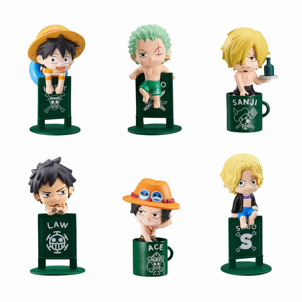 OCHATOMO SERIES ONE PIECE Pirates' Vacance (rerun) (SET of 8pcs) Archival Quality