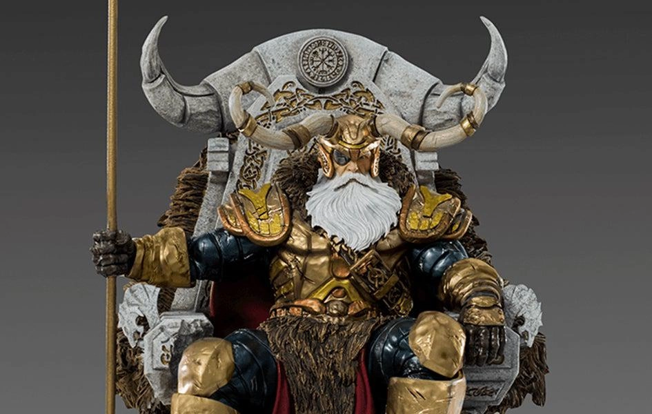 Odin Deluxe BDS 1/10 Art Scale Statue PVC Item Felt Toy