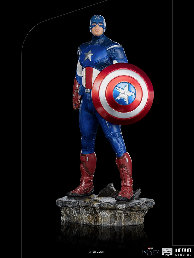 Battle of NY - Captain America BDS Art Scale 1/10 YouTube Background Man Cave