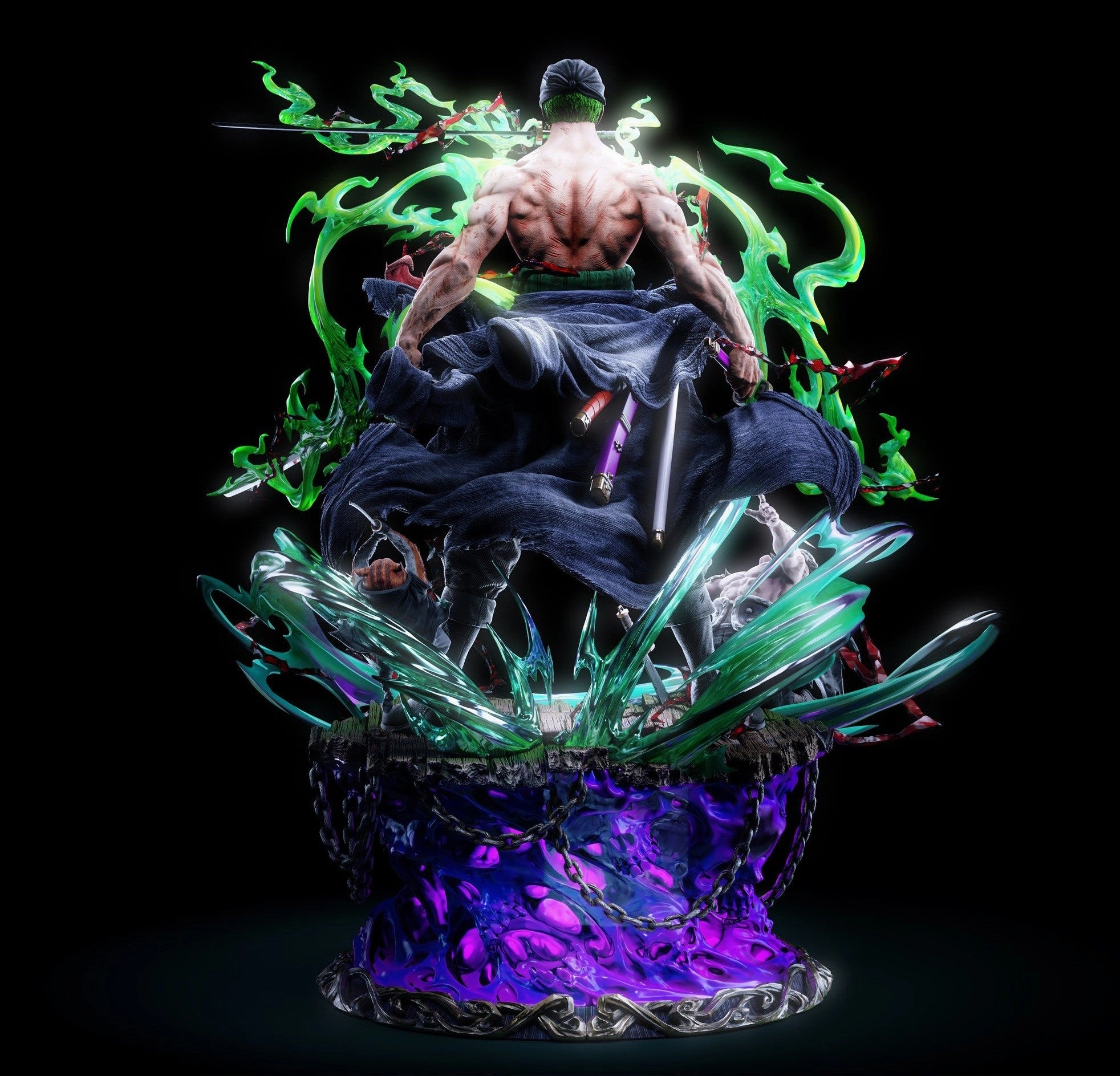 One Piece - Awakening Roronoa Zoro 1/6 Scale (Q) Statue Vinyl Collectible