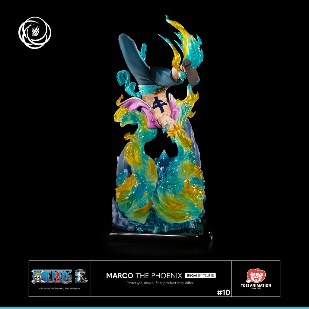 Action Display Battery operated One Piece - Marco the Phoenix Ikigai 1/6 Scale Statue