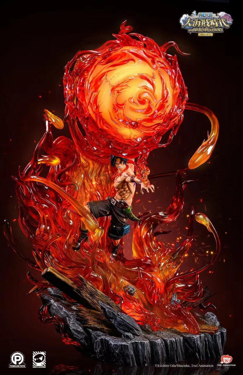 Family Heirloom Passed Down One Piece - Portgas D. Ace - Versus Battle (Single Version) 1/6 Scale Statue