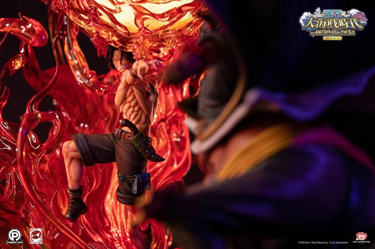 She Shed Plastic Model One Piece - Portgas D. Ace - Versus Battle (Single Version) 1/6 Scale Statue