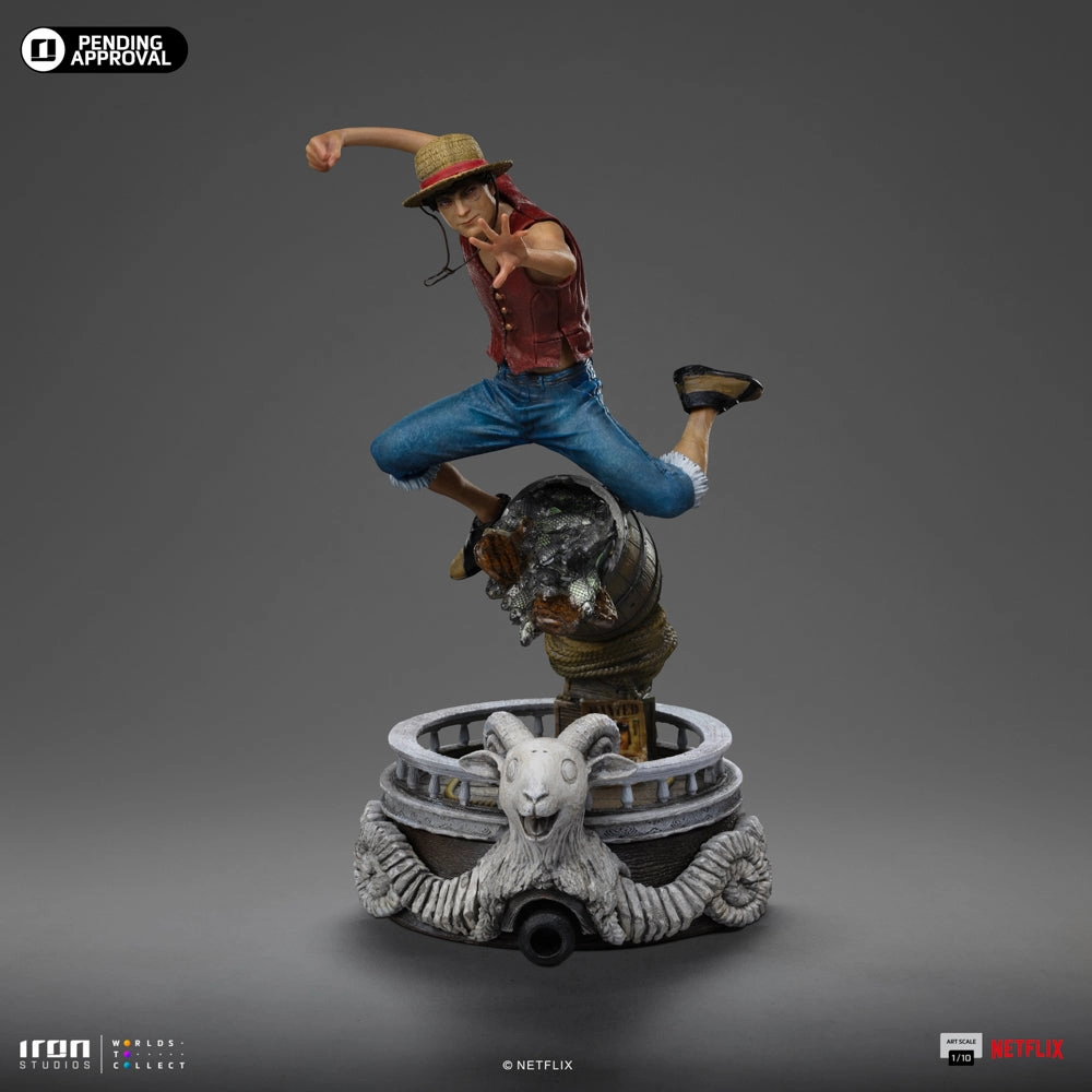 Superhero Showcase One Piece (Netflix Series) - Luffy Art Scale 1/10