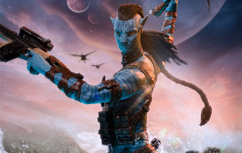 Collector's Album Avatar The Way of Water - Jake Sully BDS Art Scale 1/10