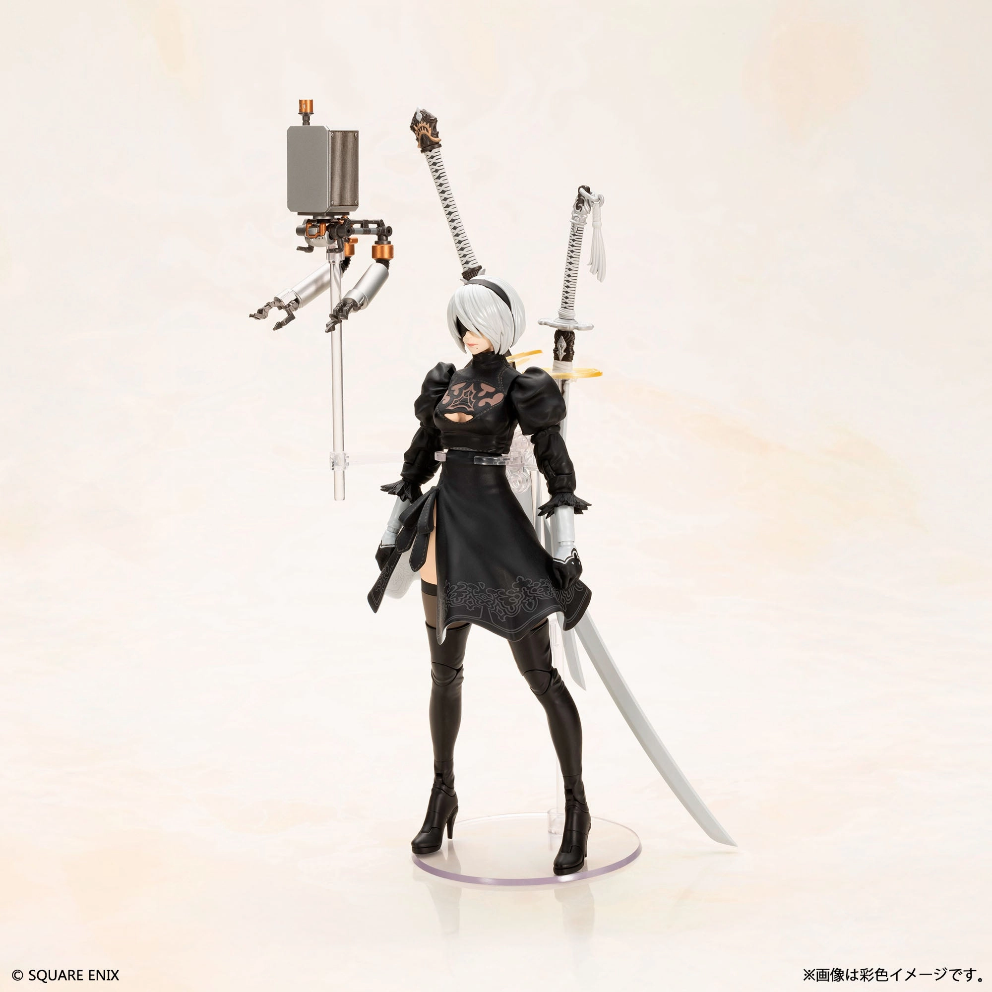 NieR Automata Plastic Model Kit 2B - YoRHa No. 2 Type B Contemporary Home Transforming Toy