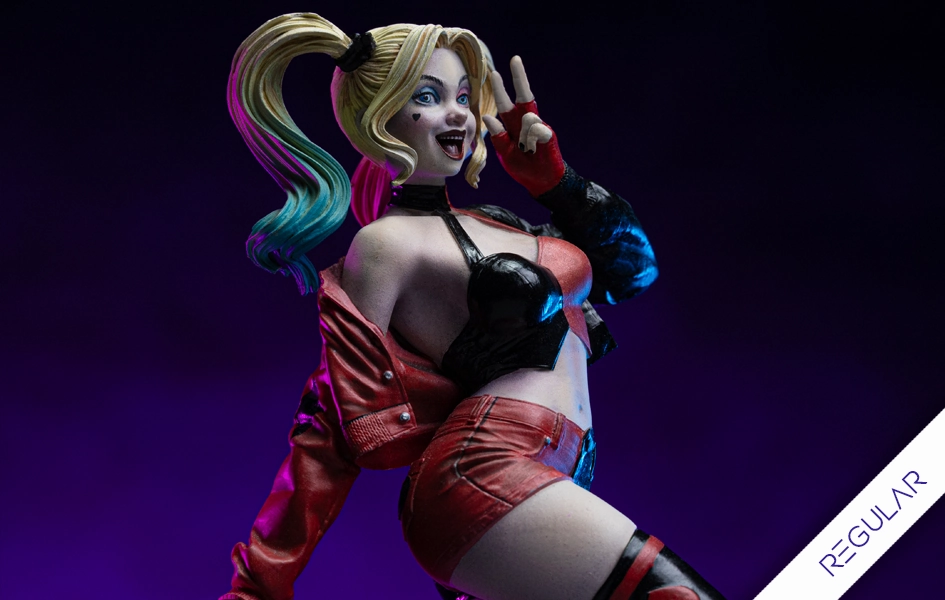 Vinyl Merchandise Gotham City Sirens - Harley Quinn Art Scale 1/10