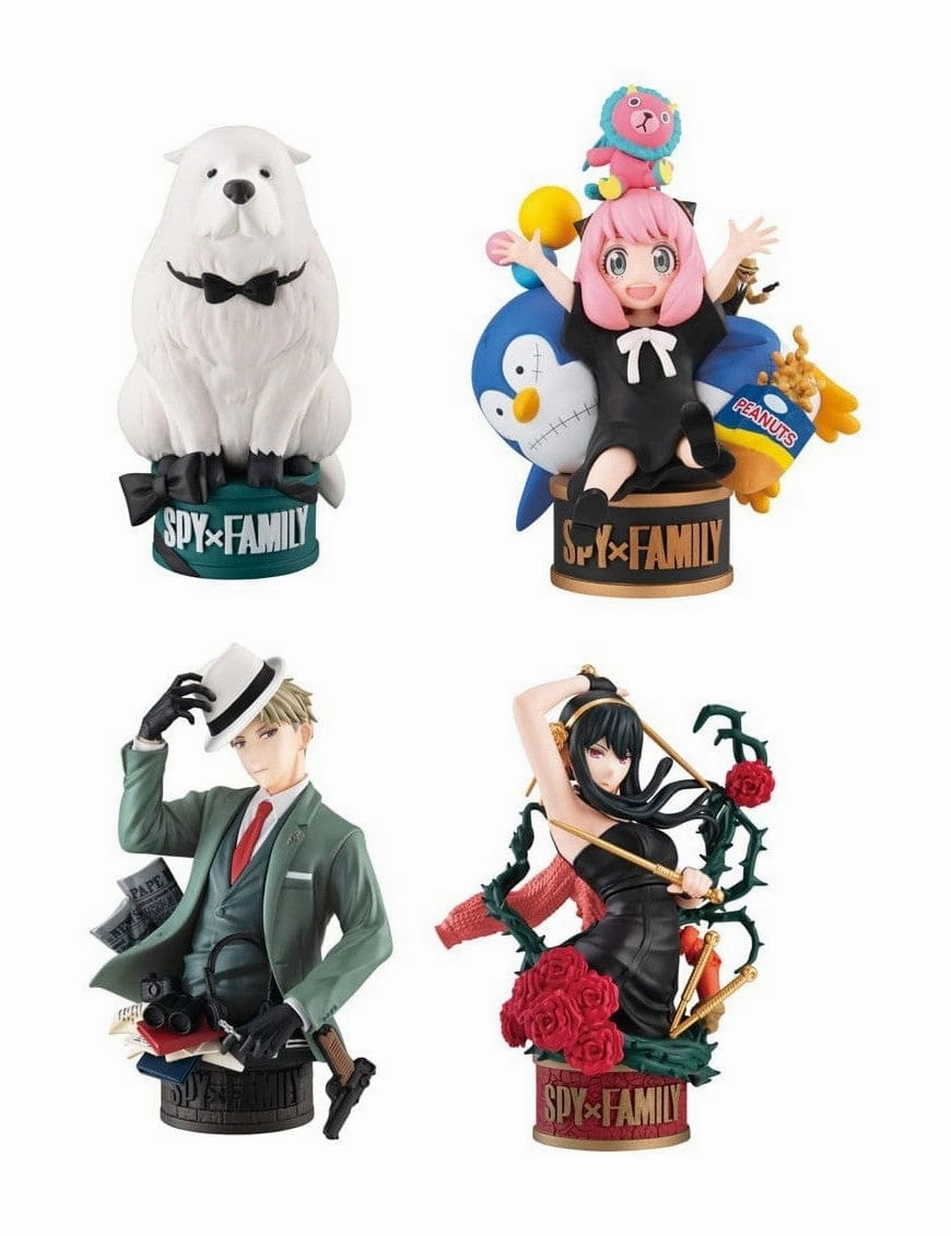 PETITRAMA SERIES EX SPY ?? FAMILY in the Big Box Set??GIFT: Bond Forger?? PVC Toy