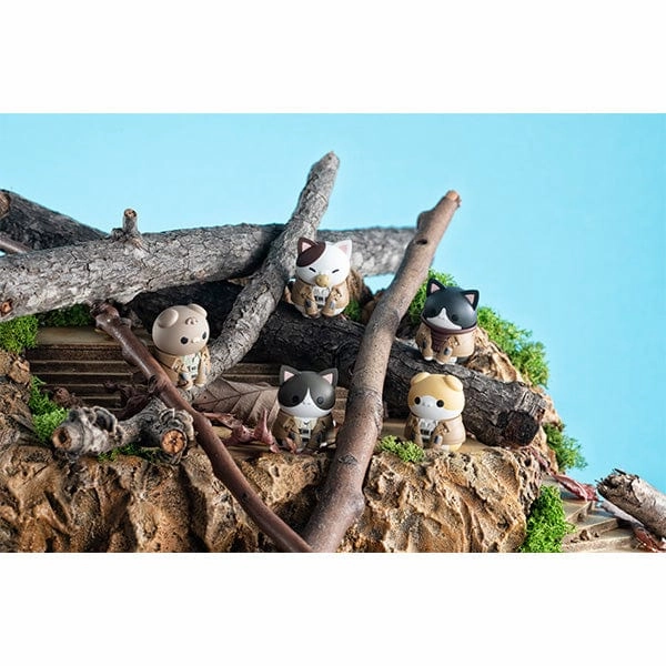 Gaming Peripheral Paper Model MEGA CAT PROJECT ATTACK ON TITAN Attack on Tinyan Gathering Scout Regiment danyan!