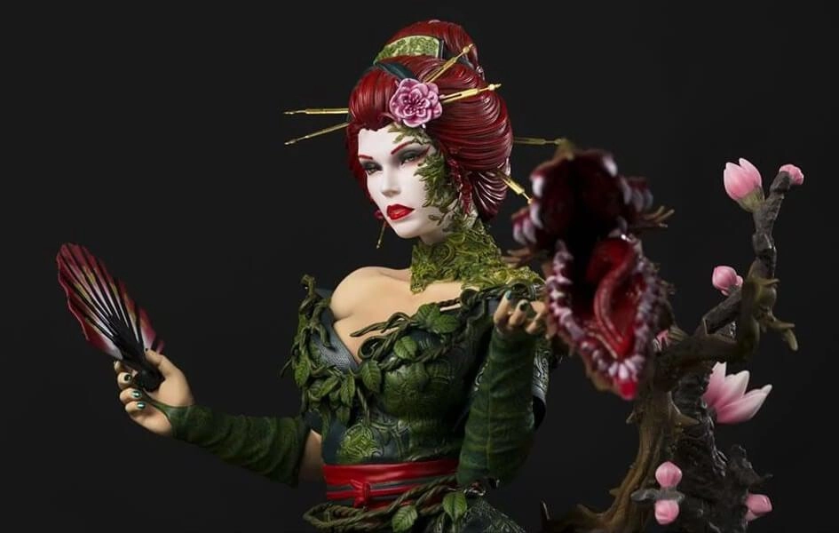 Poison Ivy ( Knight Of The Rising Sun ) 1/4 Scale Statue Collectible Model Fan Favorite