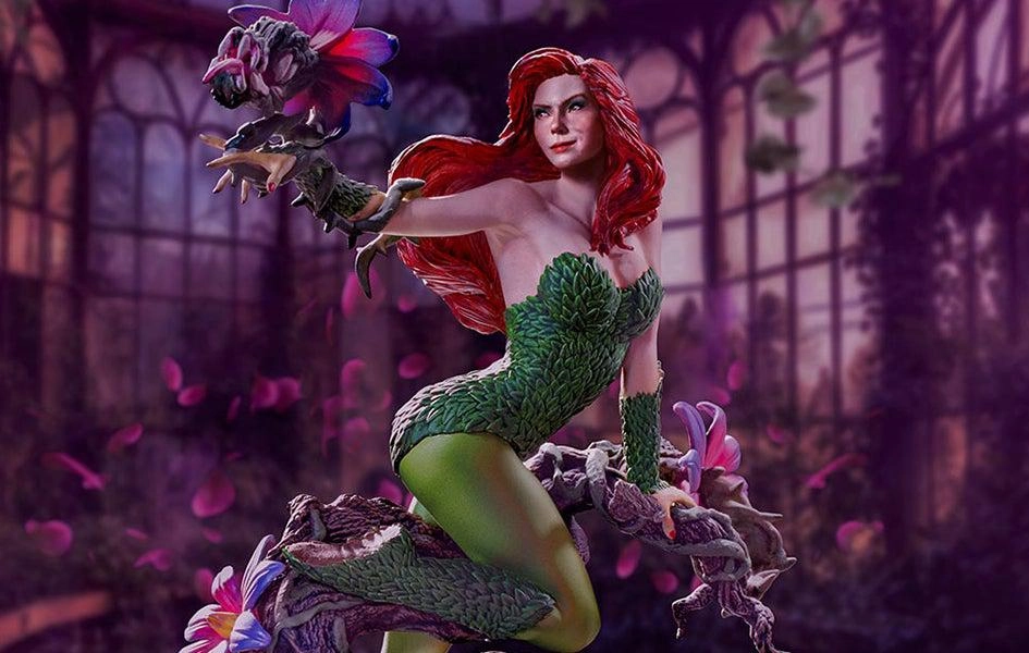 Interactive Exhibit Fantasy Item Poison Ivy Art Scale Statue DC Series #5