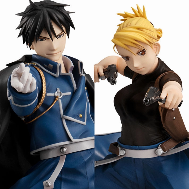 PRECIOUS G.E.M. FULL METAL ALCHEMIST Roy Mustang & Liza Hawkeye (rerun) Superhero Decor
