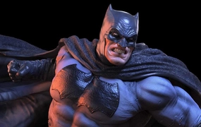Batman - The Dark Knight Returns - 1/4 Scale Statue Eco Friendly Multiple Accessories