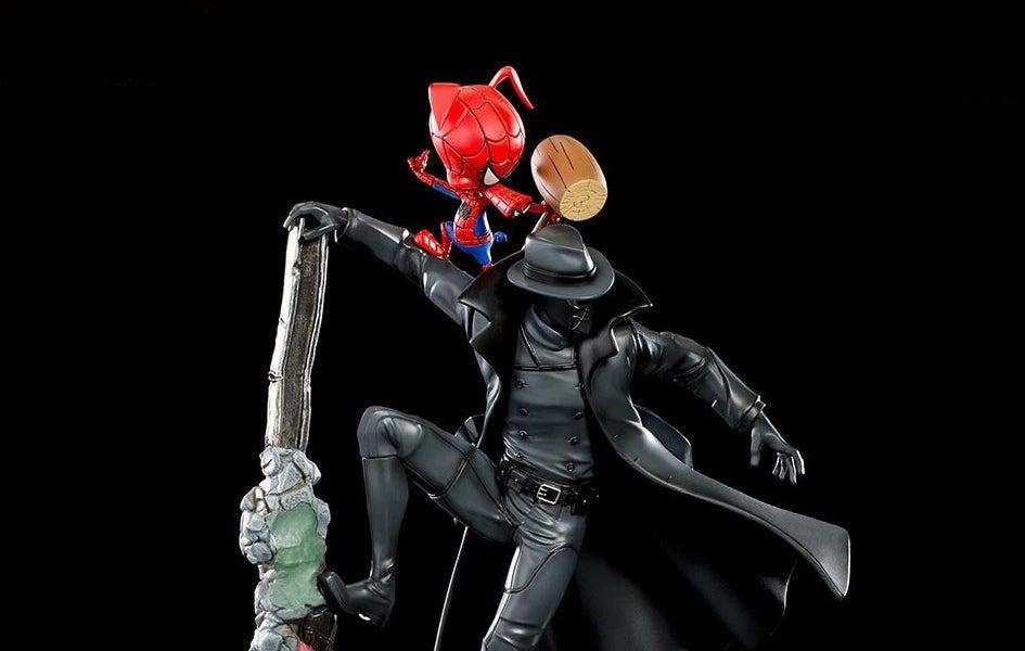 Noir & Spider-Ham 1/10 Art Scale Statue Fantasy Vehicle promotional item