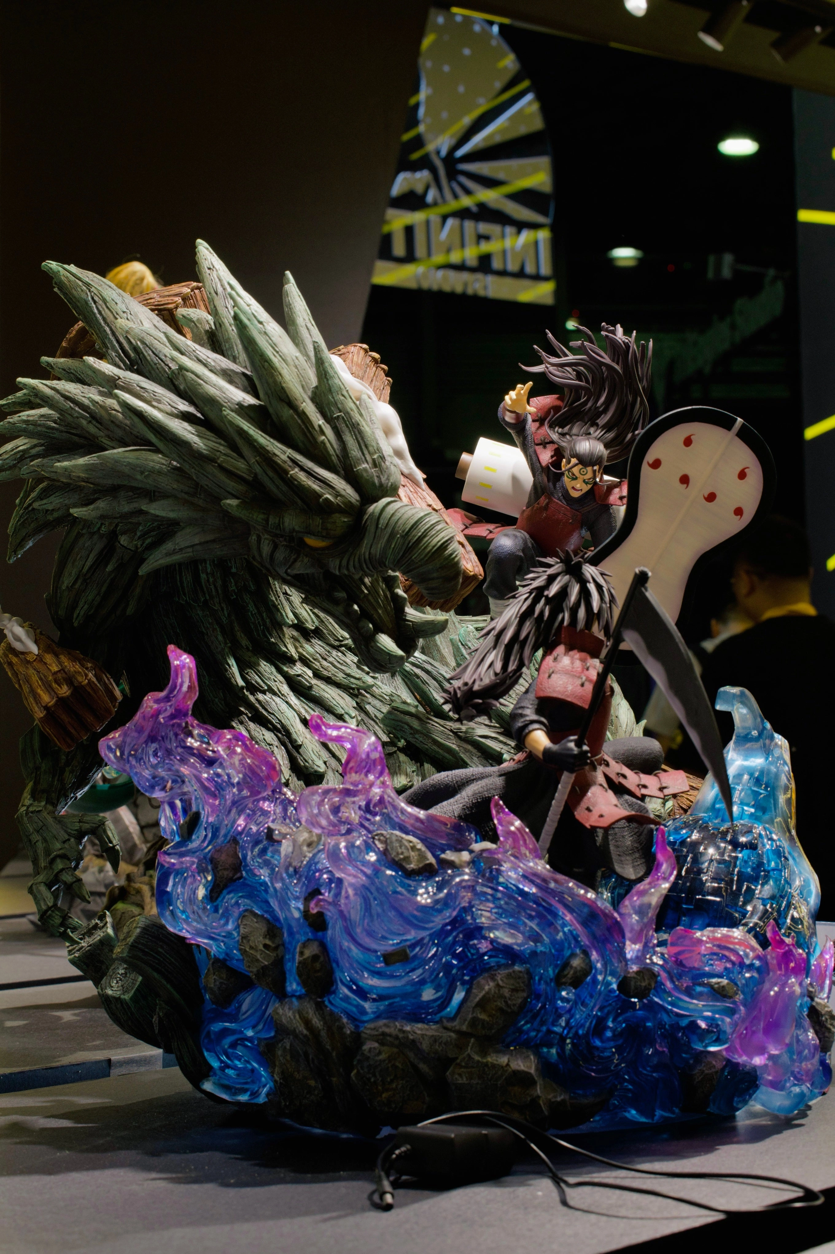 Naruto Shippuden - Madara vs. Hashirama Statue Horror Icon Biodegradable material