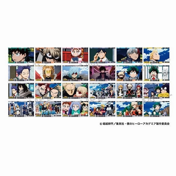 My Hero Academia Memorial Clear Card Collection Scenes Fairy tale Construction Vehicle