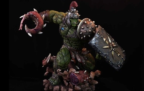 Character Sculpture Samurai Figure Planet Hulk 1/4 Scale Premium Statue Marvel