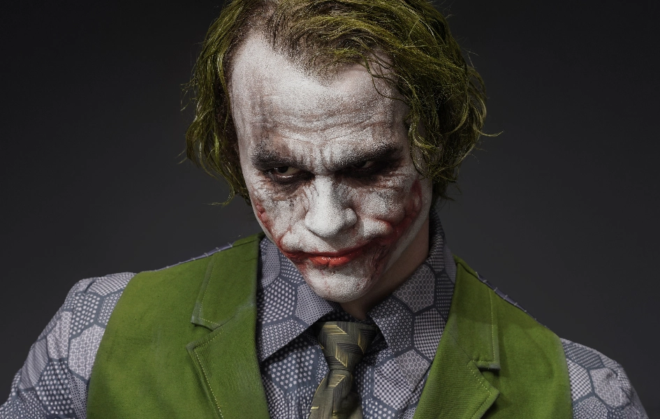 The Dark Knight (2008) - Joker Life-Size Bust Chibi Style Special Color