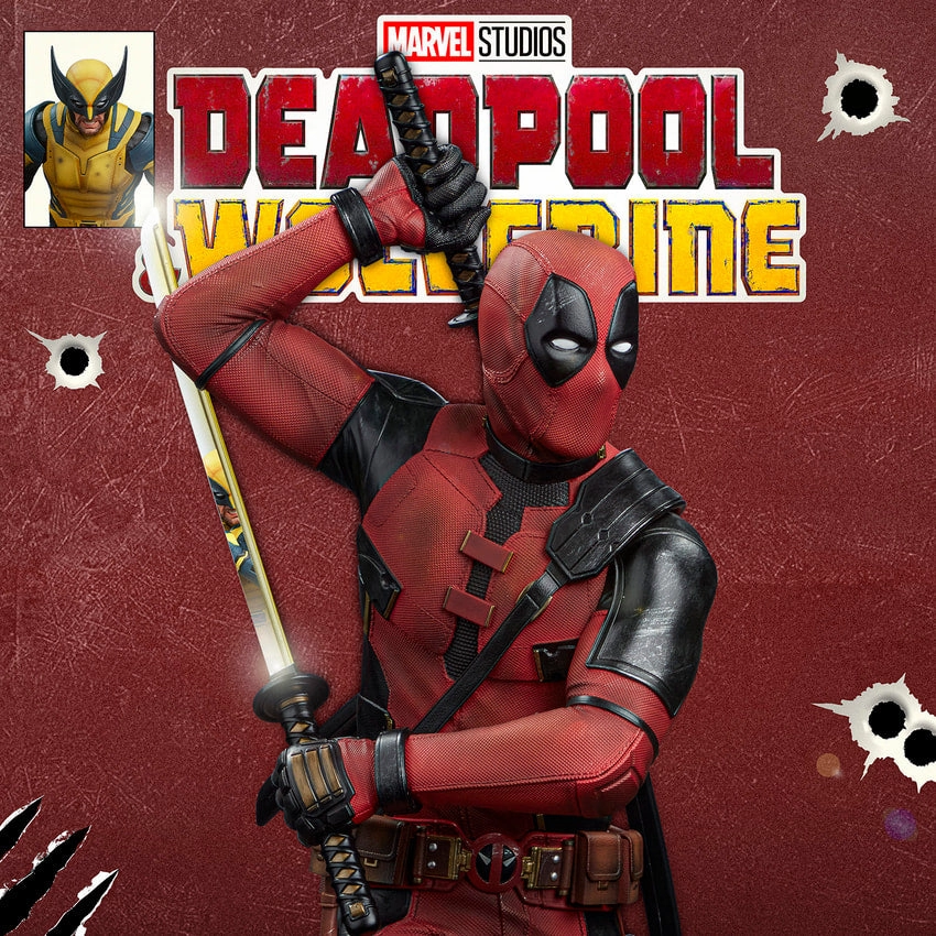 Steampunk Design Deadpool & Wolverine - Deadpool Legacy Replica 1/4 Scale Statue
